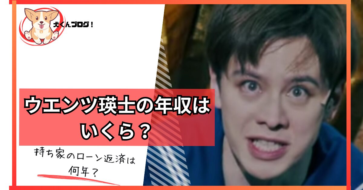 ウエンツ瑛士の年収アイキャッチ